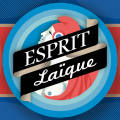 association, esprit, laique, logo,