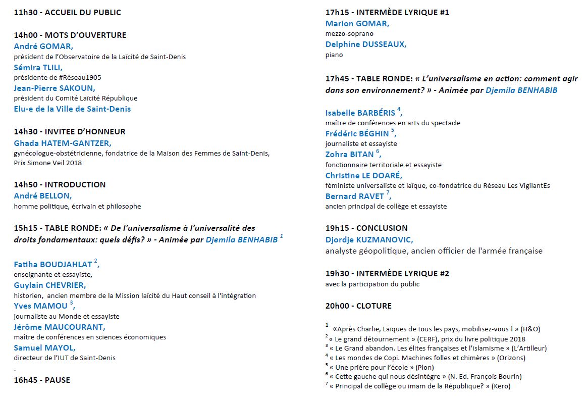 Programme olsd